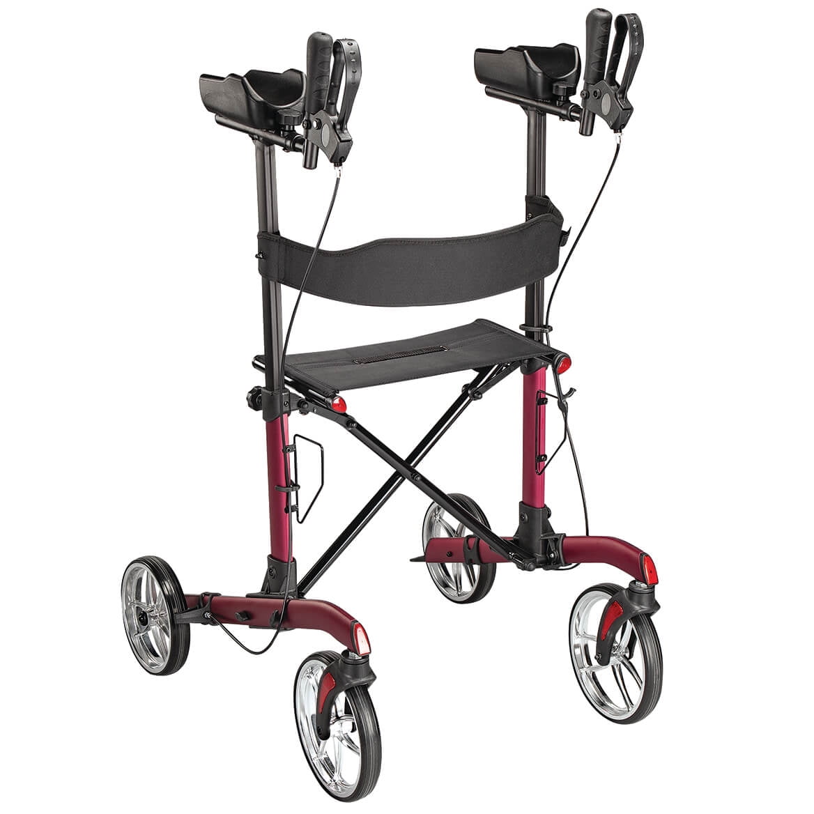 LivingSURETM Upright Rollator XL HSA/FSA Eligible - Walmart.com