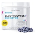 thumbnail image 1 of Livingood Daily Electrolytes Powder Berry Frost, 30 Servings - 4in1 Hydration Powder Sugar Free Electrolyte Drink Mix, 1 of 8