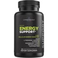 thumbnail image 1 of Livingood Daily Energy Support, 11-in-1 Supplement with Magnesium, Vitamin B6, B12, Amino Acids, L Carnitine, CoQ10, Ginseng & L Theanine, Supports Natural Energy for Men & Women, Vegan, 60 Capsules, 1 of 7