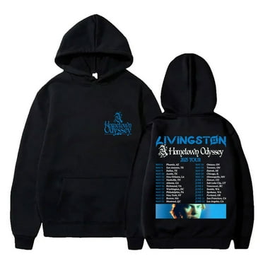 Livingston A Hometown Odyssey Tour 2025 Merch Hoodies Unisex Fashion Long Sleeve Hooded Sweatshirts
