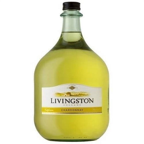 Livingston Cellars Chardonnay White Wine, 3L Bottle