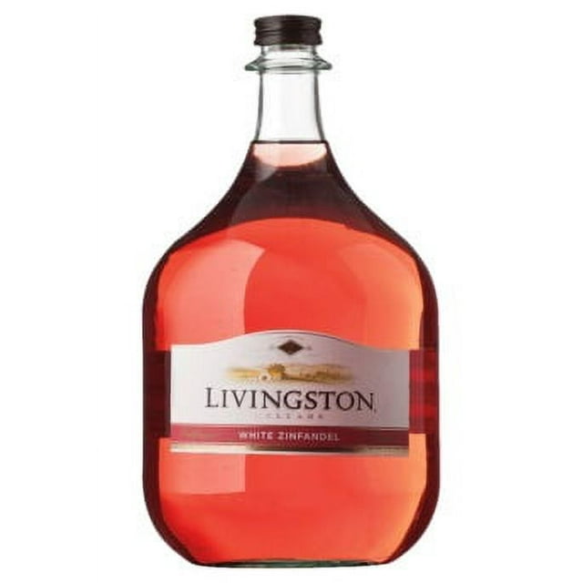 Livingston Cellars White Zinfandel Rose Wine, 3L Bottle