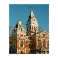 thumbnail image 1 of Livingston County Courthouse, Pontiac - Pontiac Illinois Photography Architecture Patriotic Victorian Cityscape Unframed Wall Art Print 36 x 48 inches, 1 of 13