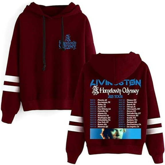 Livingston Hoodies 2025 New Logo Hoodies Pullover Women Men Casual Sweatshirt Fashion Streetwear