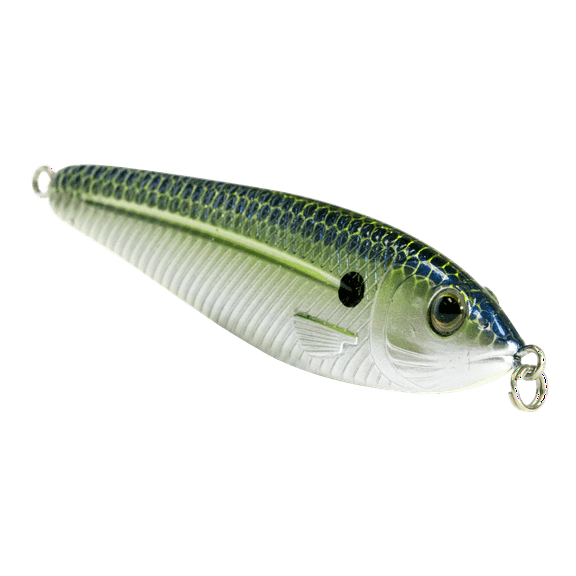 Livingston Lures EBS Jigging Spoon-Chrome XXX Shad