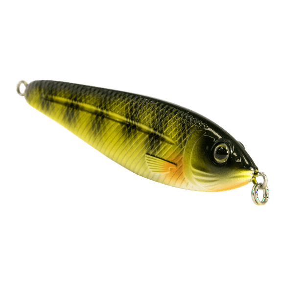 Livingston Lures EBS Jigging Spoon-Natural Perch