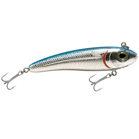 Livingston Lures EBS Mullet-Blue Back Chrome Shad