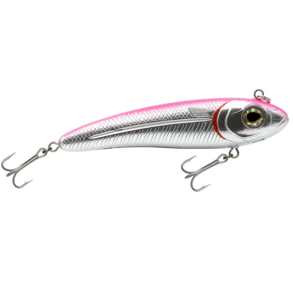 Livingston Lures EBS Mullet-Pink back/ Chrome belly