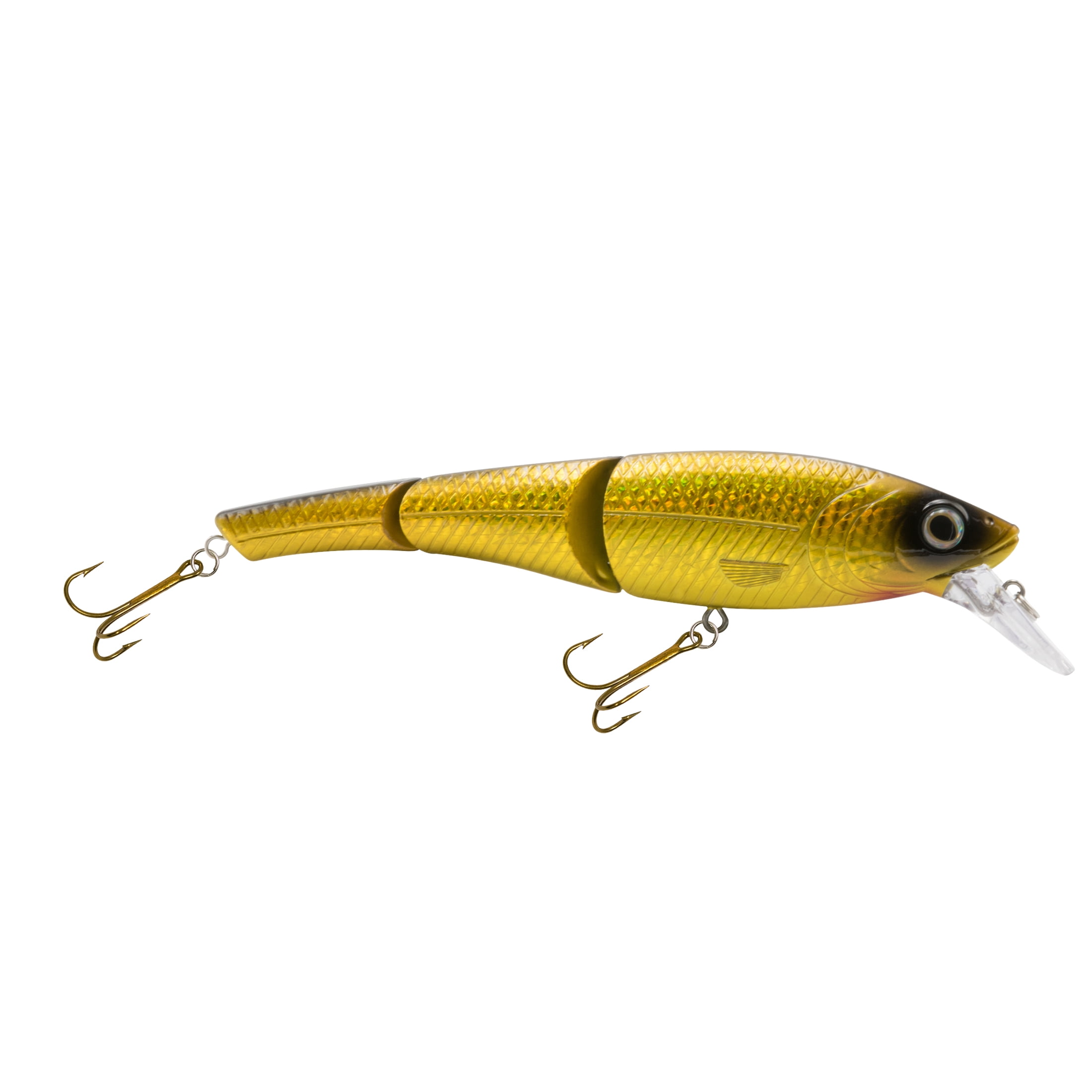 Livingston Lures Head Hunter Magnum-Gold Metallic Scale Black