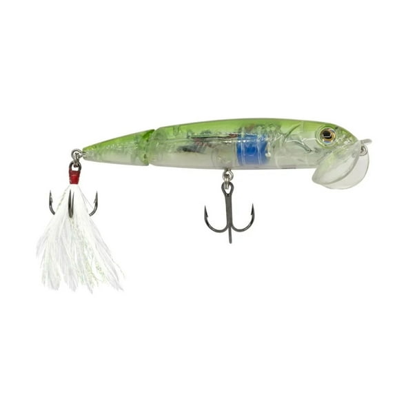 Livingston Lures WALKING BOSS II JR. Jointed Topwater Fishing Lure w/ EBS