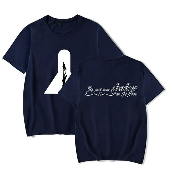 Livingston Shadow Lyric Merch T-Shirt Women Men Casual Crewneck Short Sleeve Fashion Tee
