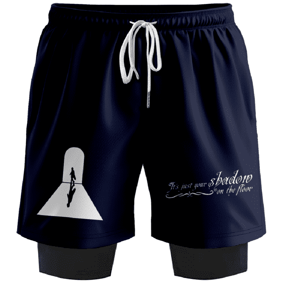 Livingston Shadow Lyric Shorts Women Men 2 in 1 SweatShorts Fashion Outdoor Sportswear