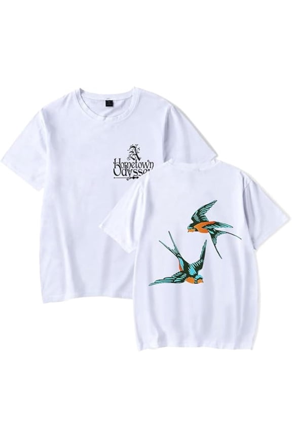 Livingston Shadow Merch T-shirt unisex fashion casual round neck short sleeved T-shirt