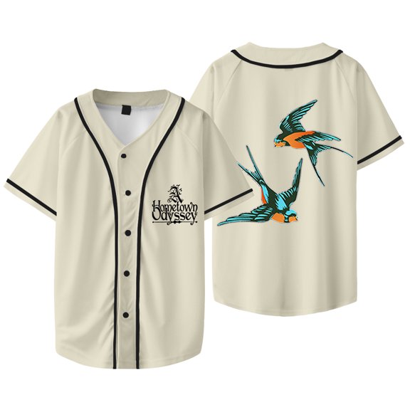 Livingston Swallow Baseball Jacket The Story Continues Tour Merch Tee Unisex Short Sleeve T-Shirts