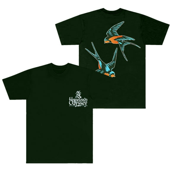 Livingston Swallow Tee The Story Continues Tour T-Shirts Cosplay Unisex Fashion Short Sleeve Tee