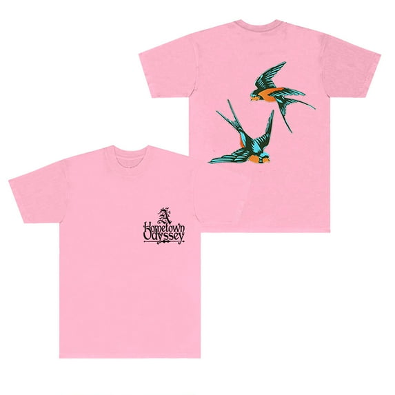 Livingston Swallow Tee The Story Continues Tour T-Shirts Cosplay Unisex Fashion Short Sleeve Tee