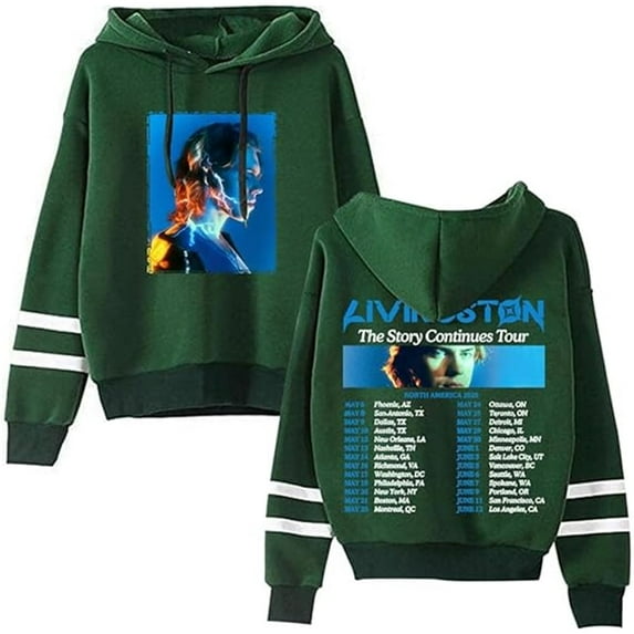 Livingston The Story Continues Tour 2025 Hoodies New Fashion Sweatshirts Men's And Women's Casual Streetwear