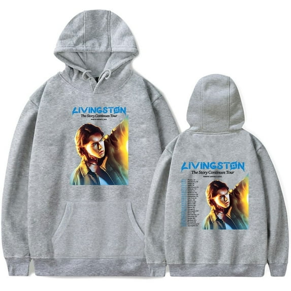 Livingston The Story Continues Tour 2025 Hoodies Women Men Casual Sweatshirt Fashion Streetwear