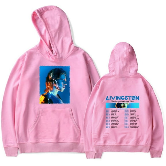 Livingston The Story Continues Tour 2025 Merch Hoodies Women Men Long Sleeve Sweatshirt Fashion Clothes