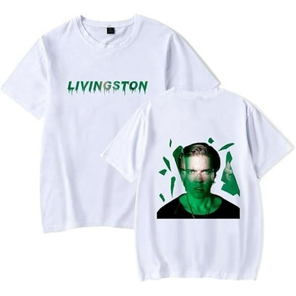 Livingston Tour 2025 T-Shirt Unisex Crew Neck Short Sleeve Summer Fashion Casual Tops