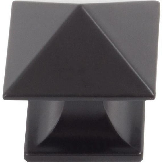 Livingstone Cabinet Knob, 1-1/4 Inches, Matte Black by Stone Harbor Hardware