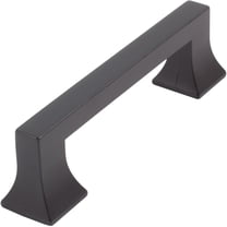 Livingstone Cabinet Pull, 3 Inches, 96 Millimeters, Matte Black by Stone Harbor Hardware