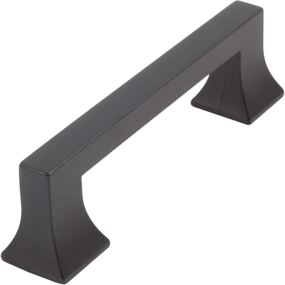 Livingstone Cabinet Pull, 3 Inches, 96 Millimeters, Matte Black by Stone Harbor Hardware