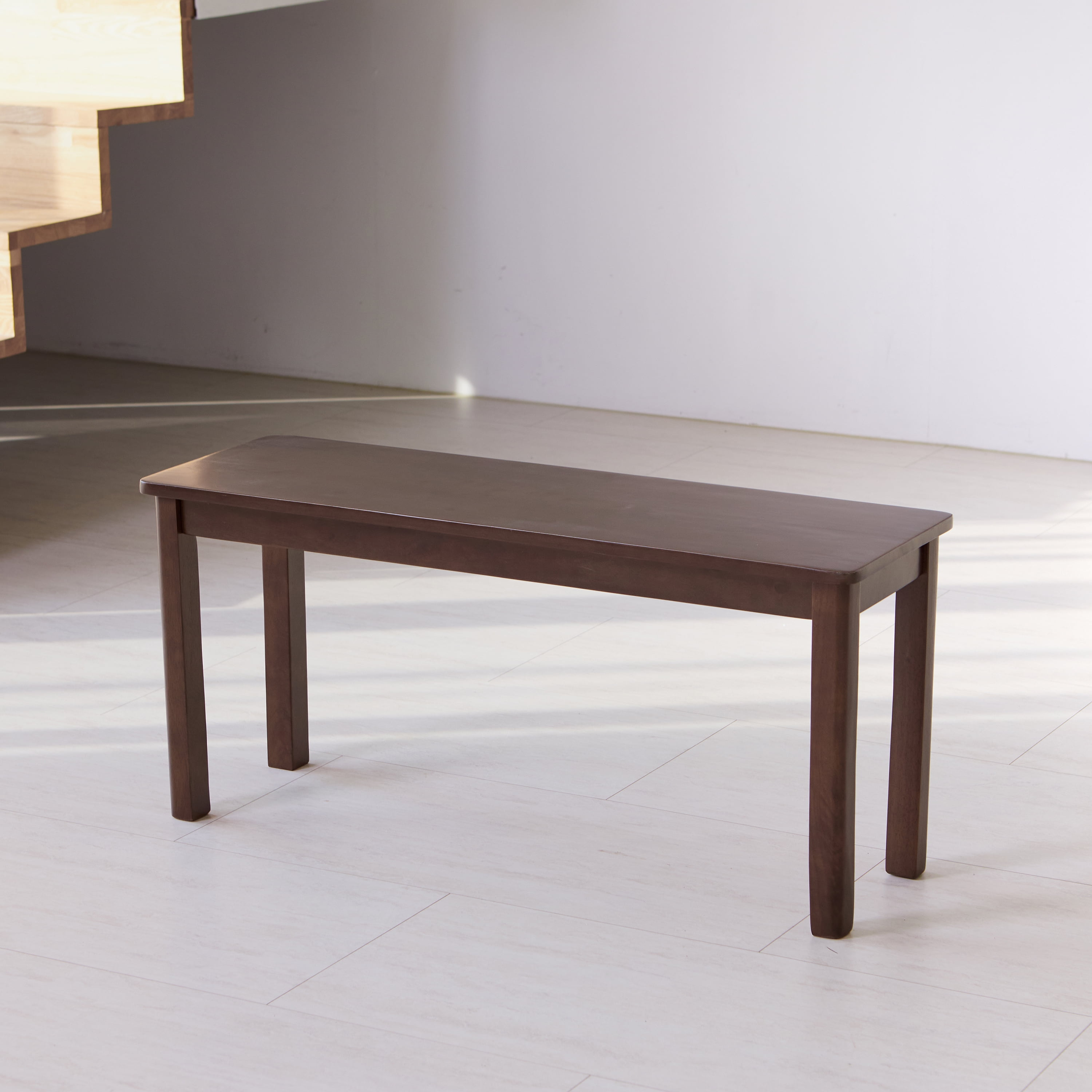 Livinia Cabin 37.4" Rectangular Wooden Dining Table / Mid Century