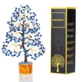 thumbnail image 1 of Livinwise Lapis Lazuli Tree of Life | Decorative Artificial for Home & Office Feng Shui Good Luck Gift (Golden Wire), 1 of 5