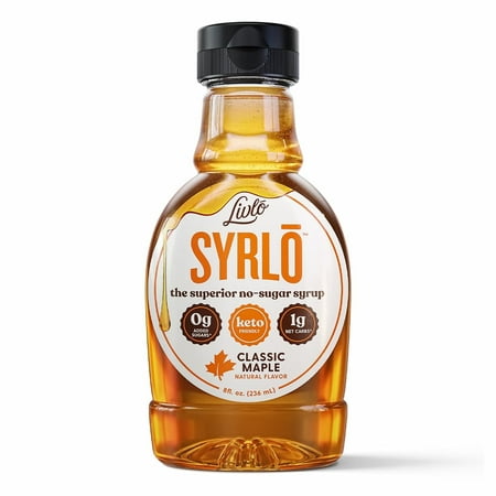 Livlo LLC Sugar Free Keto Maple Syrup | 1g Net Carbs & 10 Calories per Serving | Sugar Alcohol Free -8oz