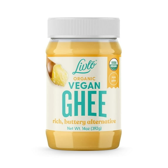 Livlo Organic Vegan Ghee | Clarified Butter Alternative 14 oz
