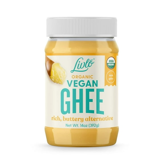 Livlo Organic Vegan Ghee | Clarified Butter Alternative 14 oz
