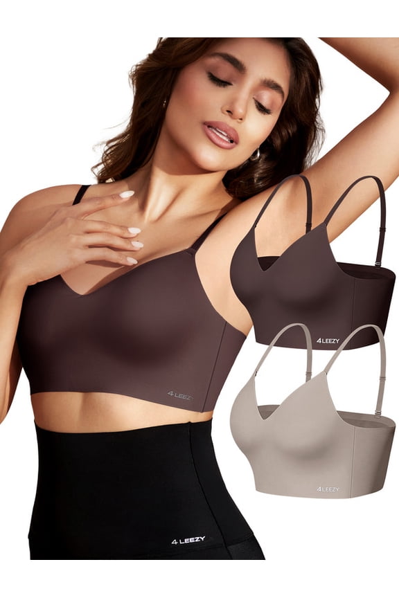 Push Up Wireless Bras for Women Longline Everyday Bra,Classic T-Shirt Bra