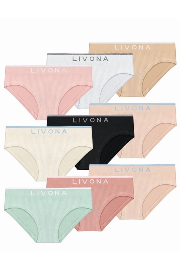 Seamless Ribbed Training Panties for Teens - Soft, Breathable Sports Style for All-Day Comfort & No Sweaty Discomfort