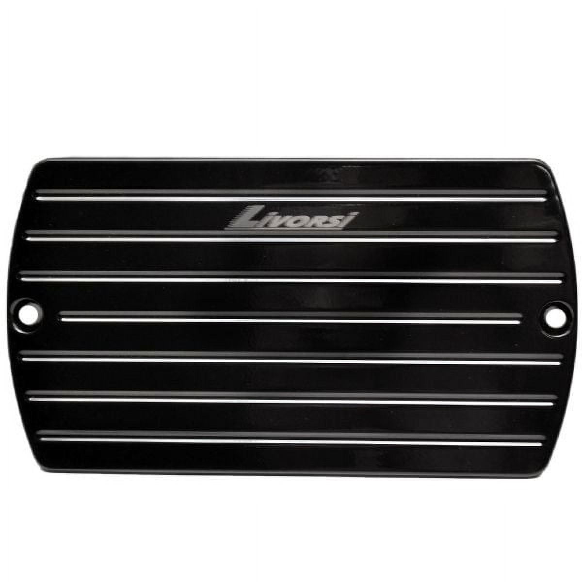 Livorsi BBBC24BK 12 1 2 X 7 Inch Black Powder Coated Billet Aluminum livorsi-bbbc24bk-12-1-2-x-7-inch-black-powder-coated-billet-aluminum
