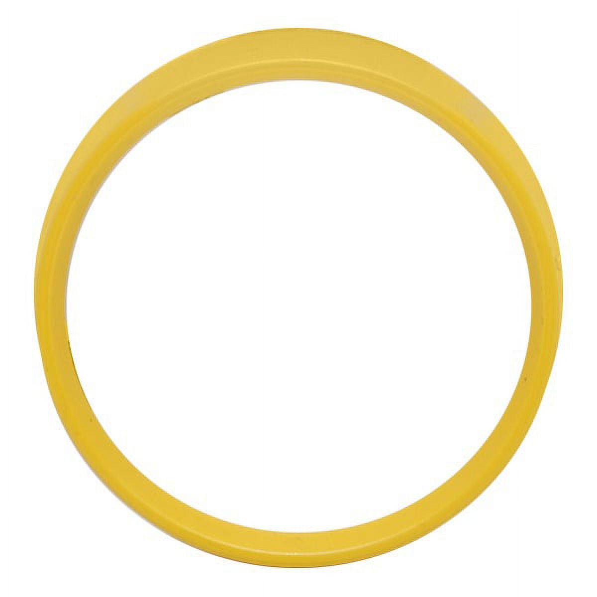 Livorsi Boat Gauge Bezel 2 3/8 In Mustard Yellow Marine