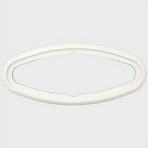 Livorsi Boat Pop-Up Cleat Bezel PUCB41/2W | Baja Marine White Aluminum