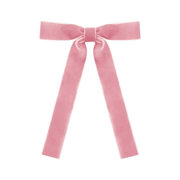 Livrdious 12 Pcs Red Velvet Christmas Ornaments, Rustic Velvet Bows for Christmas Tree, 5x7 Inch Pre-Tied Vintage Xmas Bows for Wreaths Home Décor