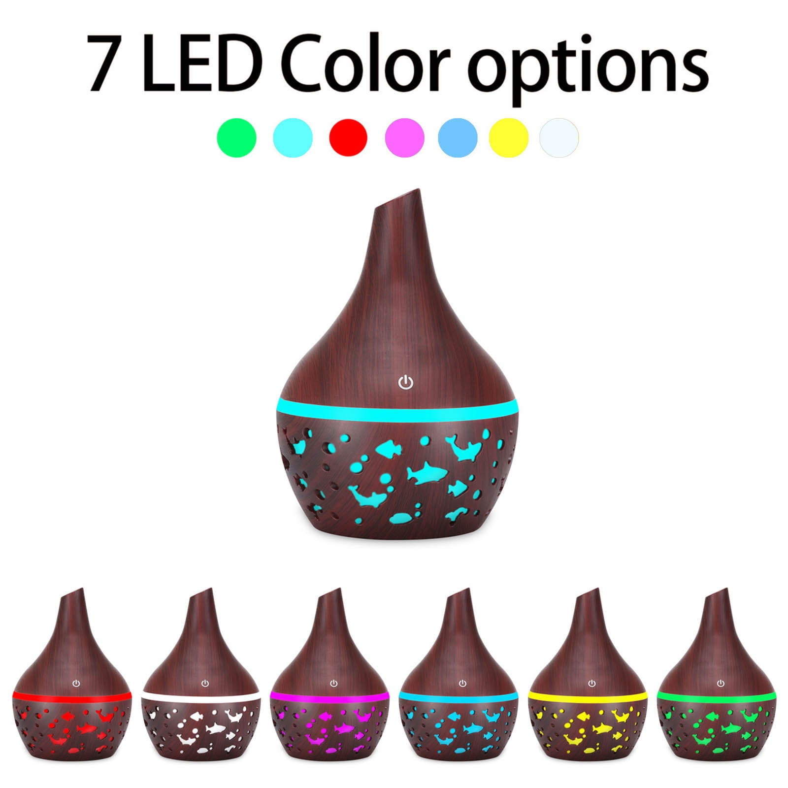 Livrdious Aroma Essential Oil Diffuser LED Aroma Aromatherapy ...