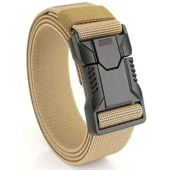 Livrdious Belts for Men 1.5 Inch Adjustable Nylon Web Mens Belt with Quick Release Buckle, 50'' Belts