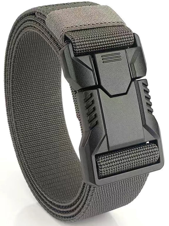 Belts for Men 1.5 Inch Adjustable Nylon Web Mens Belt with Quick Release Buckle, 50'' Belts