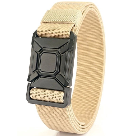 Livrdious Belts for Men 1.5 Inch Adjustable Nylon Web Mens Belt with Quick Release Buckle, Suit for 28'' - 42'' Waist