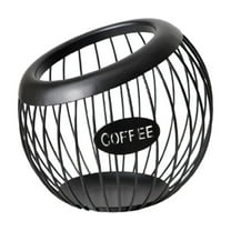 Livrdious Coffee Pod Holde Large Capacity Organizer For Counter Coffee Station Organizer Metal Coffee Pods Storage Gift For Adults on Clearance