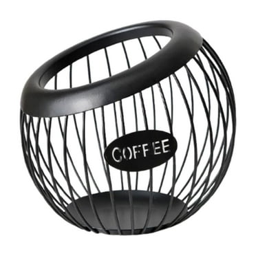 Livrdious Coffee Pod Holde Large Capacity Organizer For Counter Coffee Station Organizer Metal Coffee Pods Storage Gift For Adults on Clearance