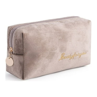 Livrdious Flannel Makeup Storage Bag Hand In Hand With Bag Style Large Capacity Women's Storage Bag Gift for Adults School Supplies on Clearance