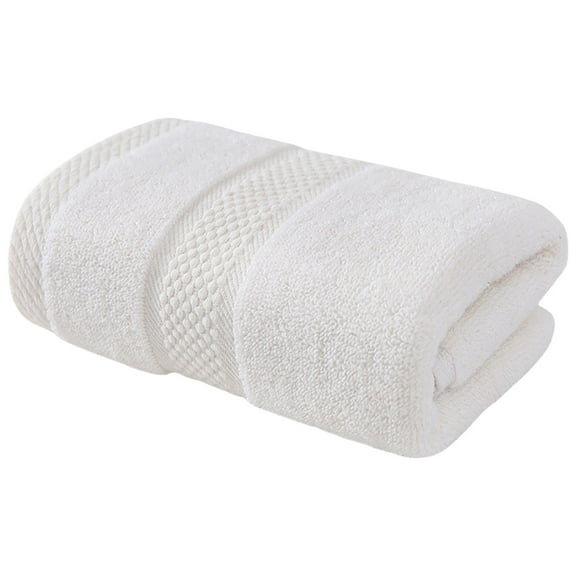 Livrdious Hand Towels for Bathroom, 14x28 Inch Soft Absorbent Cotton Guest Hand Towels, Quick Dry, White