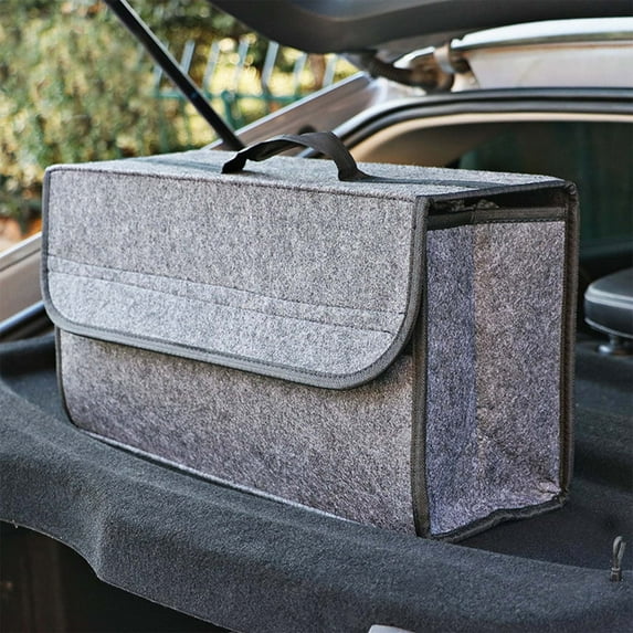 Livrdious Nonwovens Folding Storage Box,Foldable Car Trunk,Foldable Storage Box For Car Use Early Access Deals on Clearance