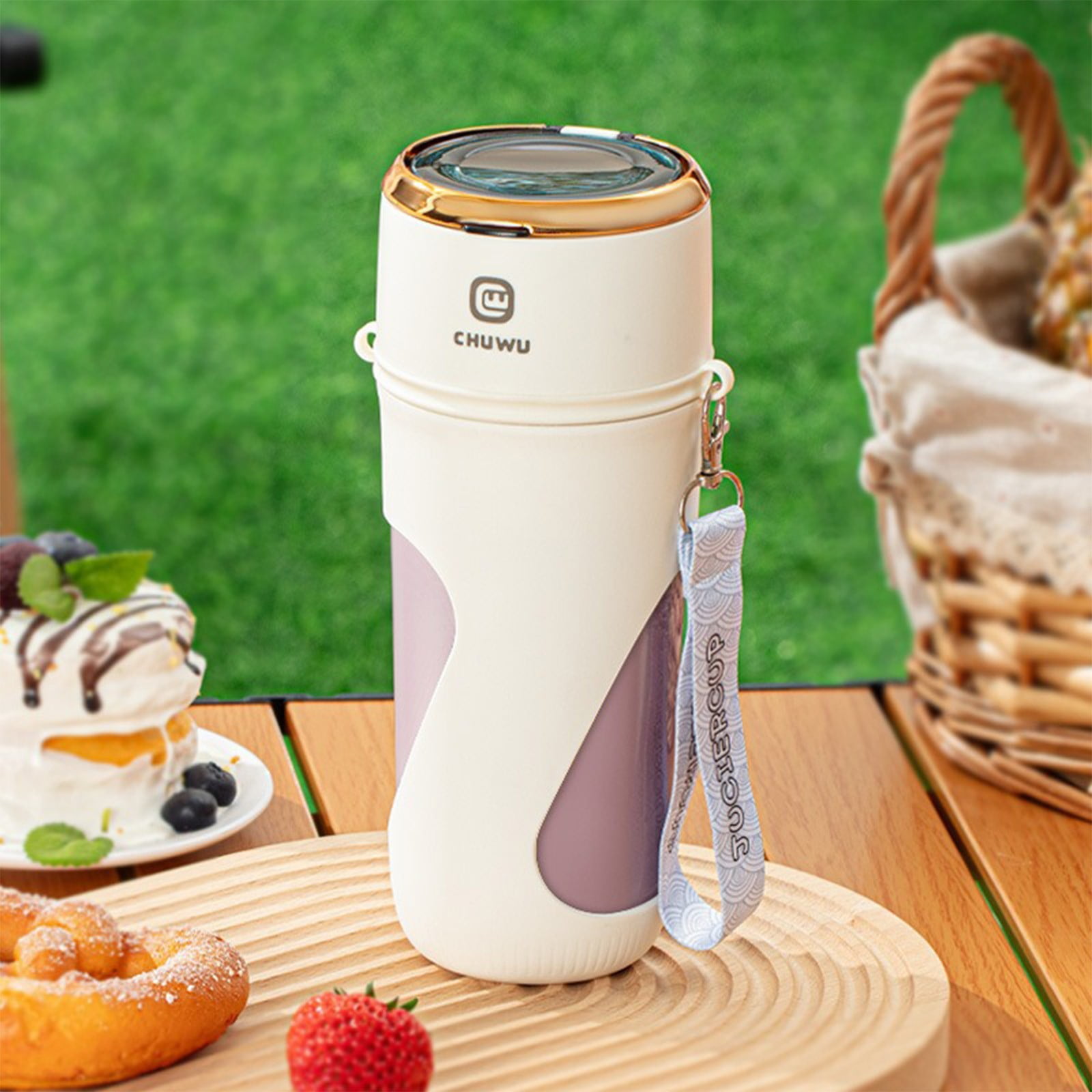 Livrdious Portable Juicer Automatic Multifunctional Rechargeable Mini