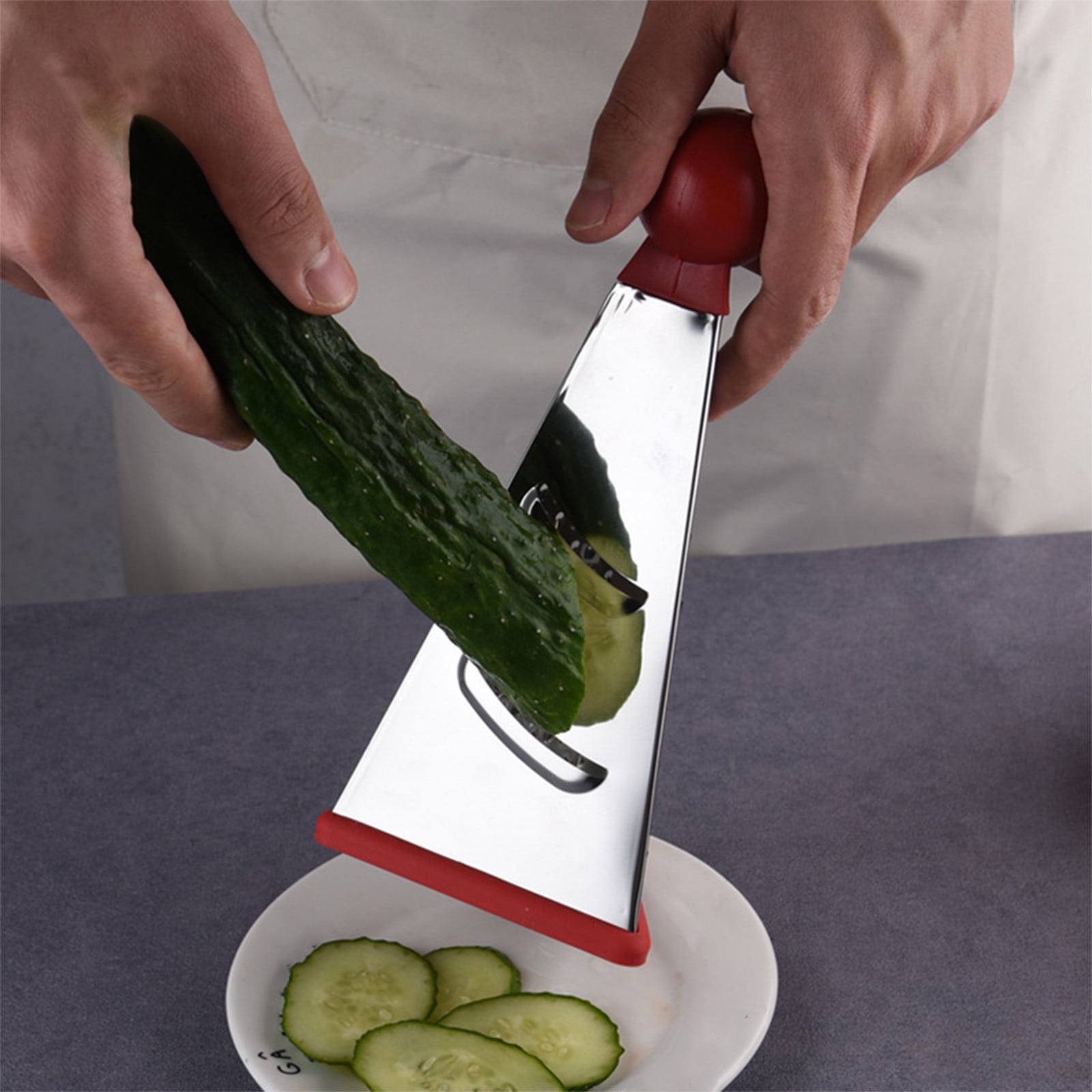 Livrdious Vegetables Slicers Stainless Steel, Box Grater For Cheese