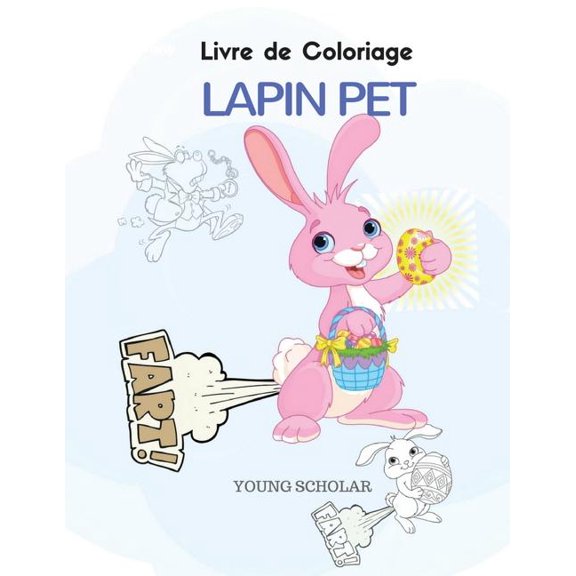 Livre de Coloriage Lapin Pet, (Paperback)